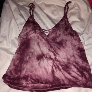 5/$25 Size L tie dye American Eagle tank